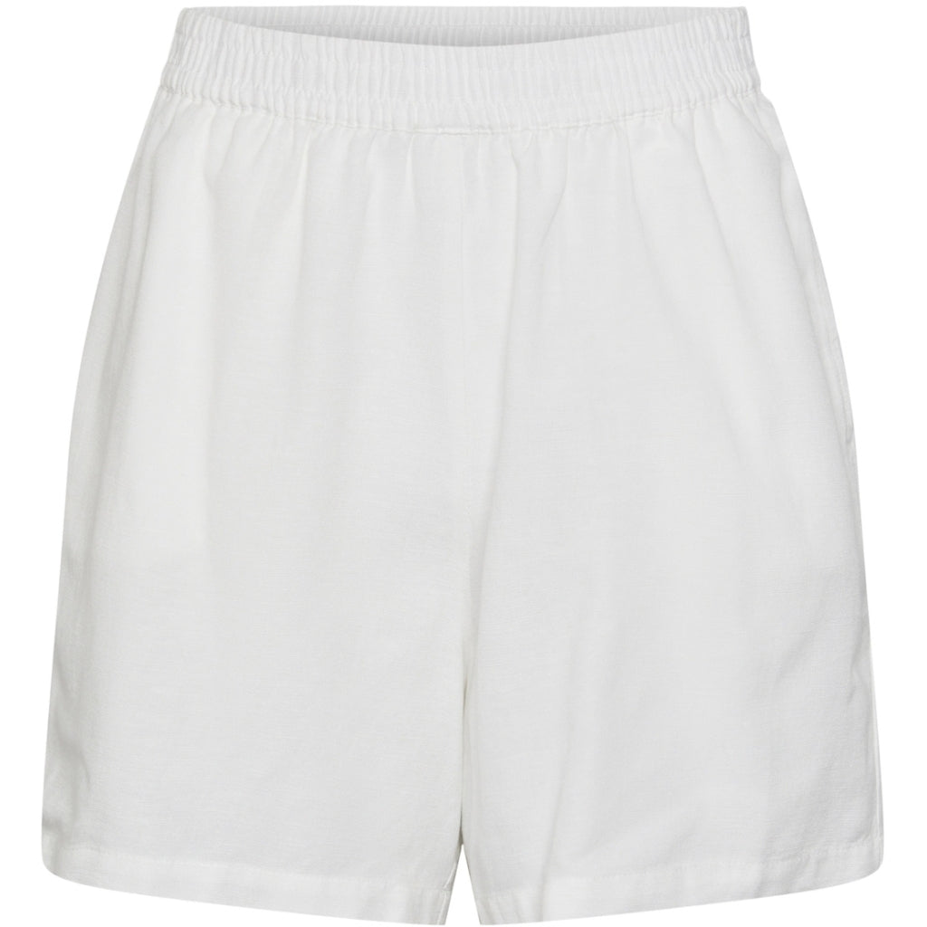 Pieces Dame Shorts Pcmilano Bright White