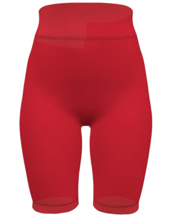 Pieces Dame Shorts Pcminni High Risk Red