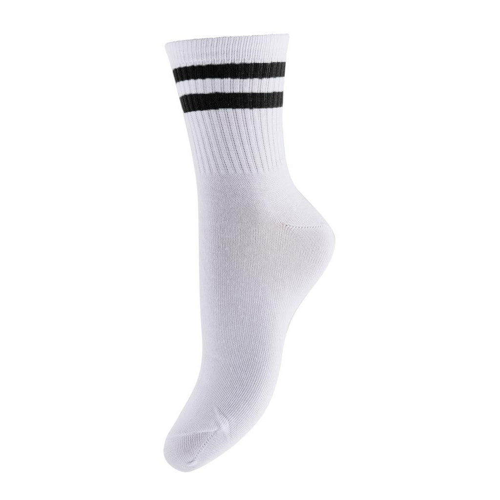 Pieces Dame Strømper Pccally Bright White Blc