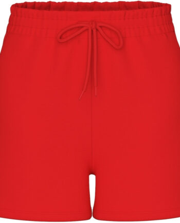 Pieces Dame Sweatshorts Pcchilli Summer Poppy Red