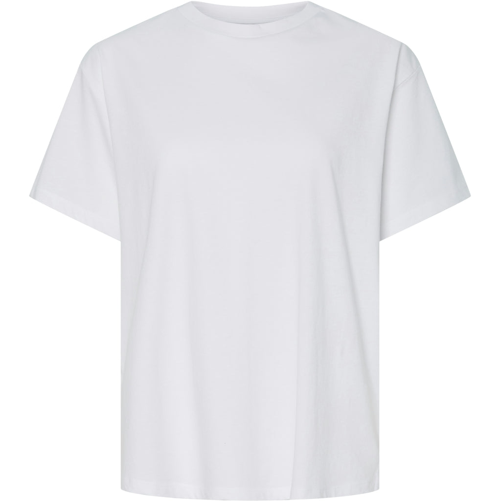 Pieces Dame -shirt Pcalma Bright White Black Evening Zip