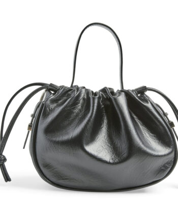 Pieces Dame Taske Pcballoon Black Silver