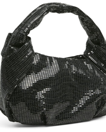 Pieces Dame Taske Pcnitter Black Silver Trim