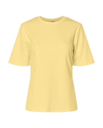 Pieces Dame Tee Pcskylar Pale Banana