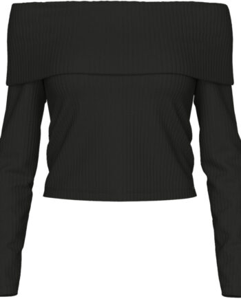 Pieces Dame Top Pclaya Black