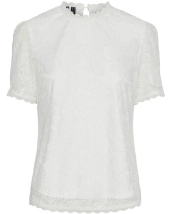 Pieces Dame Top Pcolline Cloud Dancer