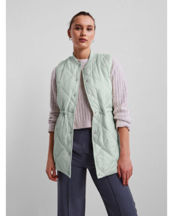 Pieces Dame Vest Pcbee Slit Green