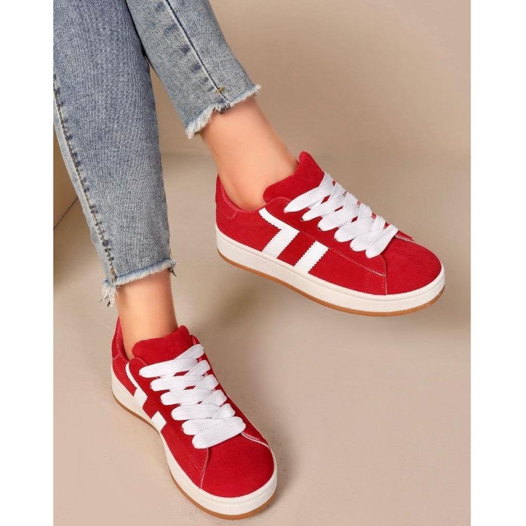 Rosalie Dame Sneakers Bm-1101 Red