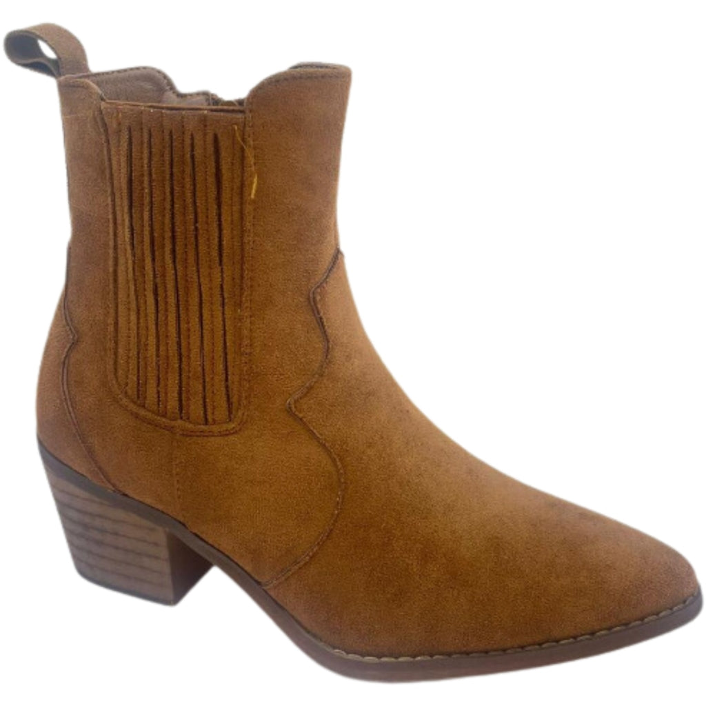 Sabine Dame Cowboystøvler 7885 Camel