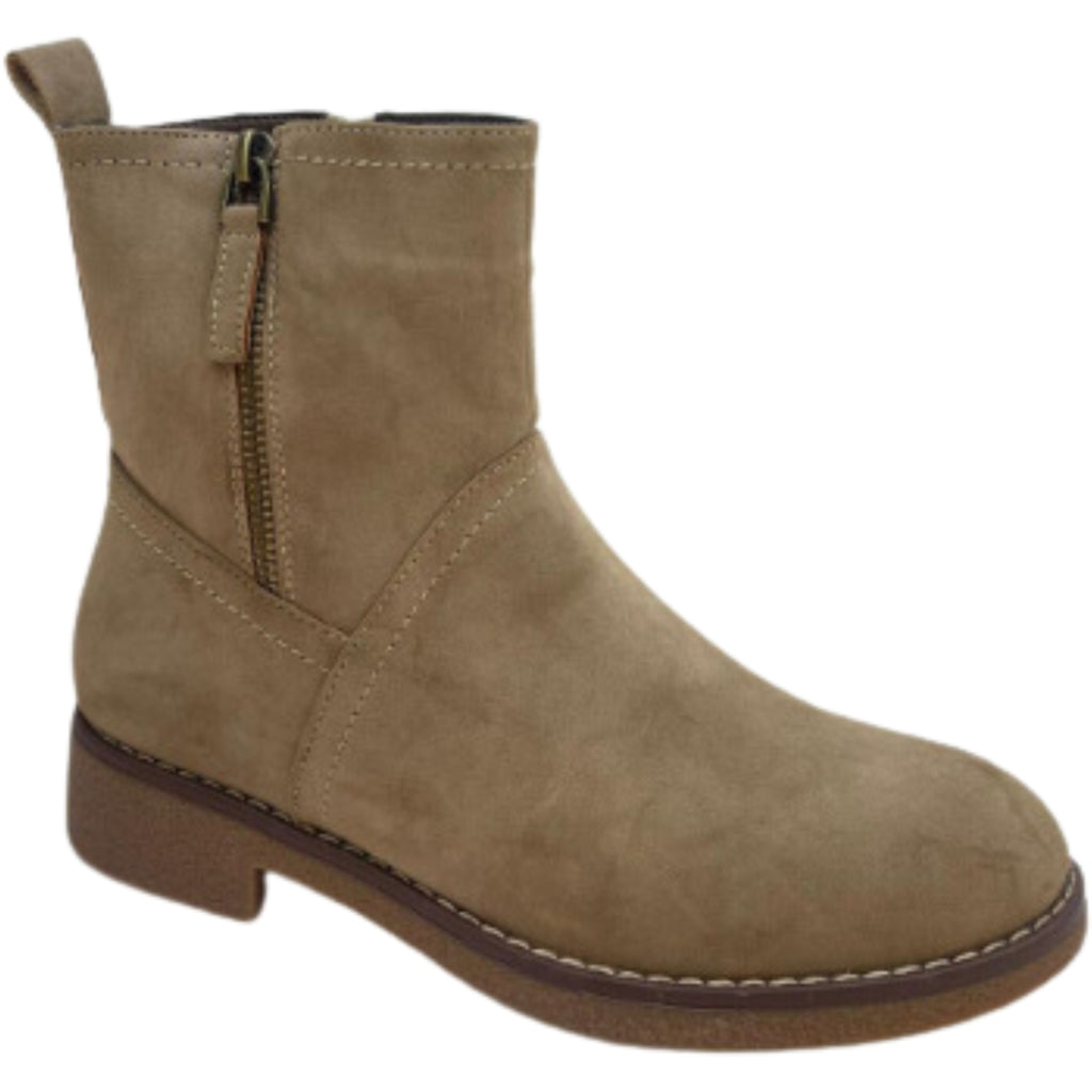 Stephanie Dame Støvler 8534 Taupe