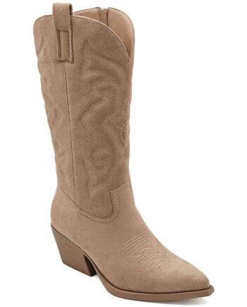 Talia Dame Cowboystøvler 5677-  Kaki