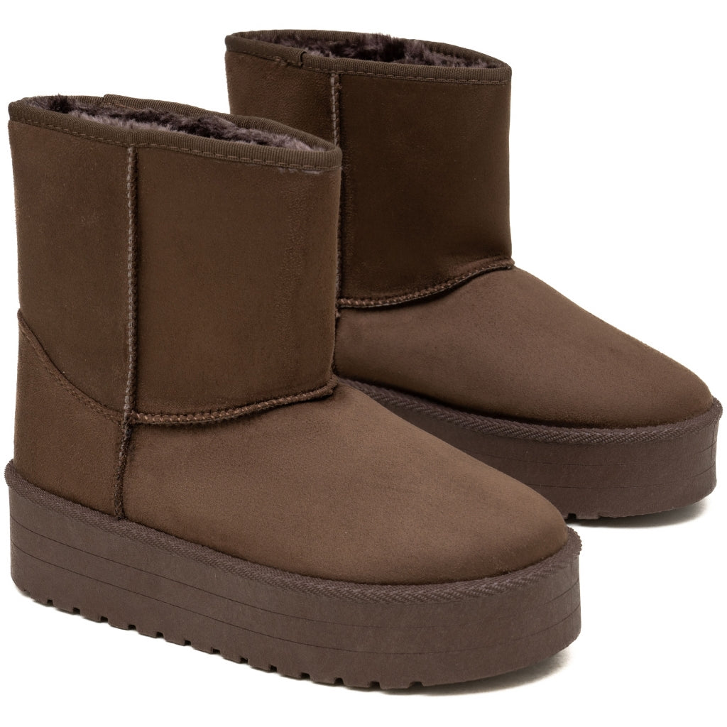 Tulle Dame Bamsestøvler 6432 Brown