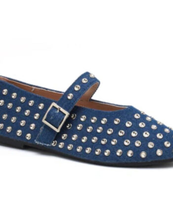 Valerie Dame Ballerina Sko Cm2315 Denim