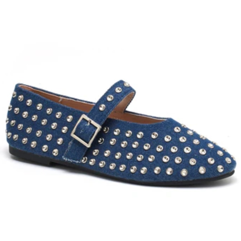 Valerie Dame Ballerina Sko Cm2315 Denim