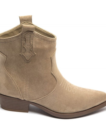 Vanessa Dame Cowboystøvler 9653a Kaki