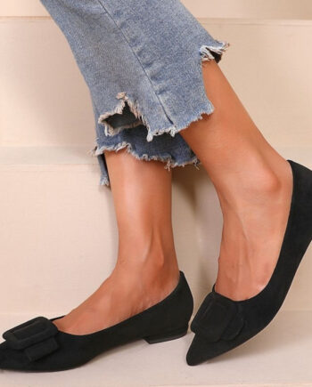 Vela Dame Ballerina Sko H8-1030e Black