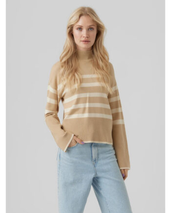 Vero Moda Dame Bluse Vmhappiness Irish Cream    Birch