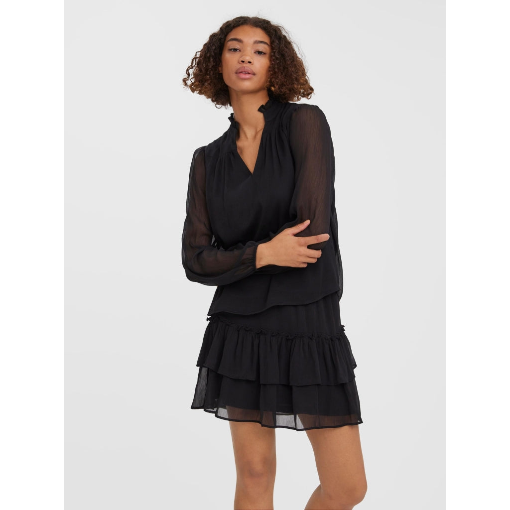 Vero Moda Dame Bluse Vmkaya Black