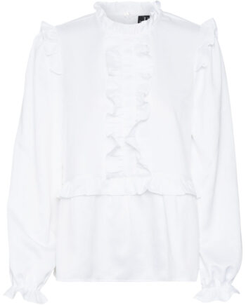 Vero Moda Dame Bluse Vmmerle Bright White