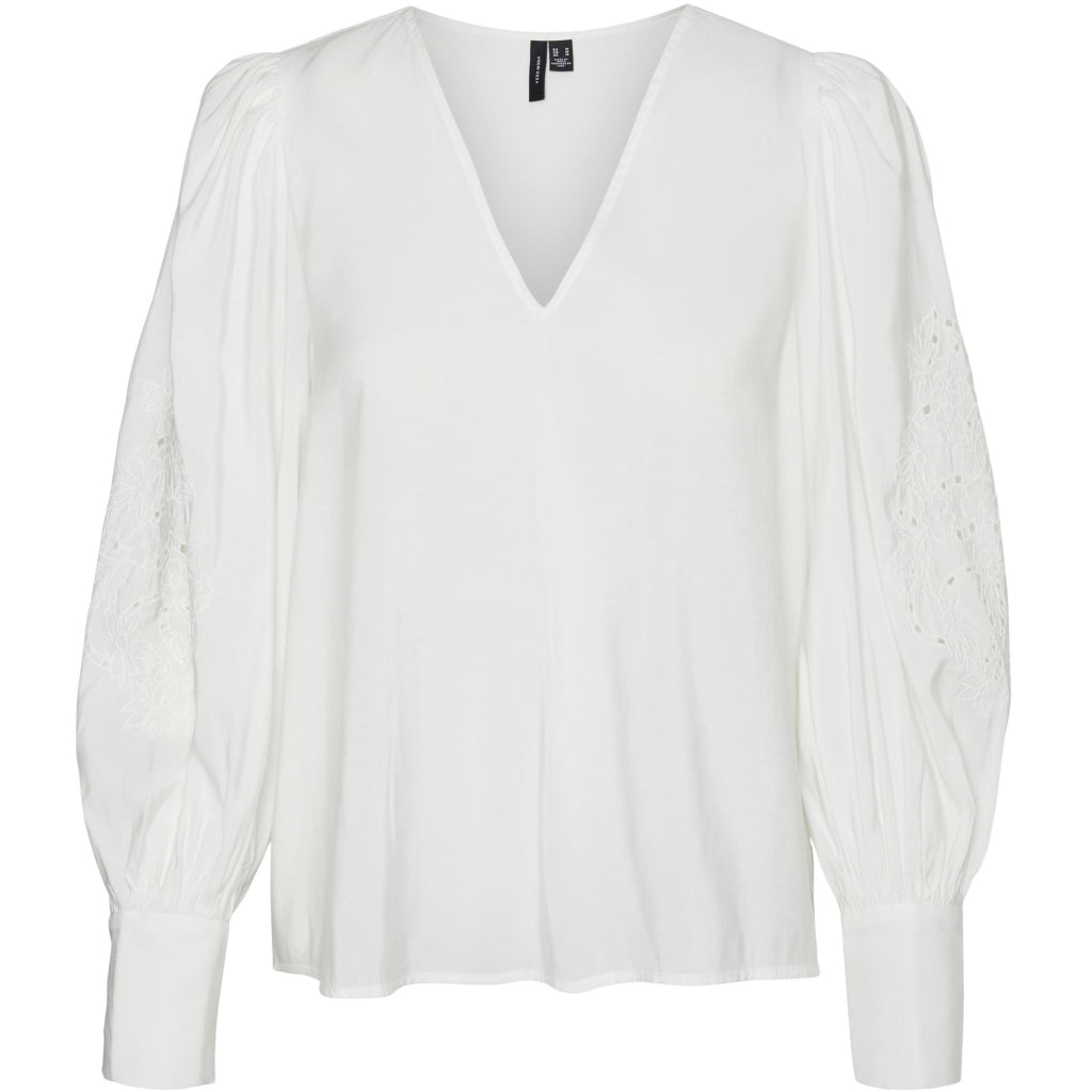 Vero Moda Dame Bluse Vmsani Snow White
