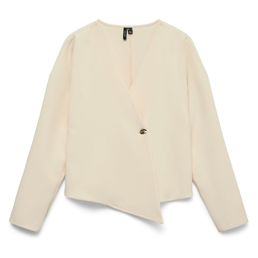 Vero Moda Dame Bluse Vmsonja Sandshell