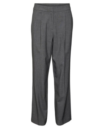 Vero Moda Dame Bukser Vmokava Dark Grey Melange
