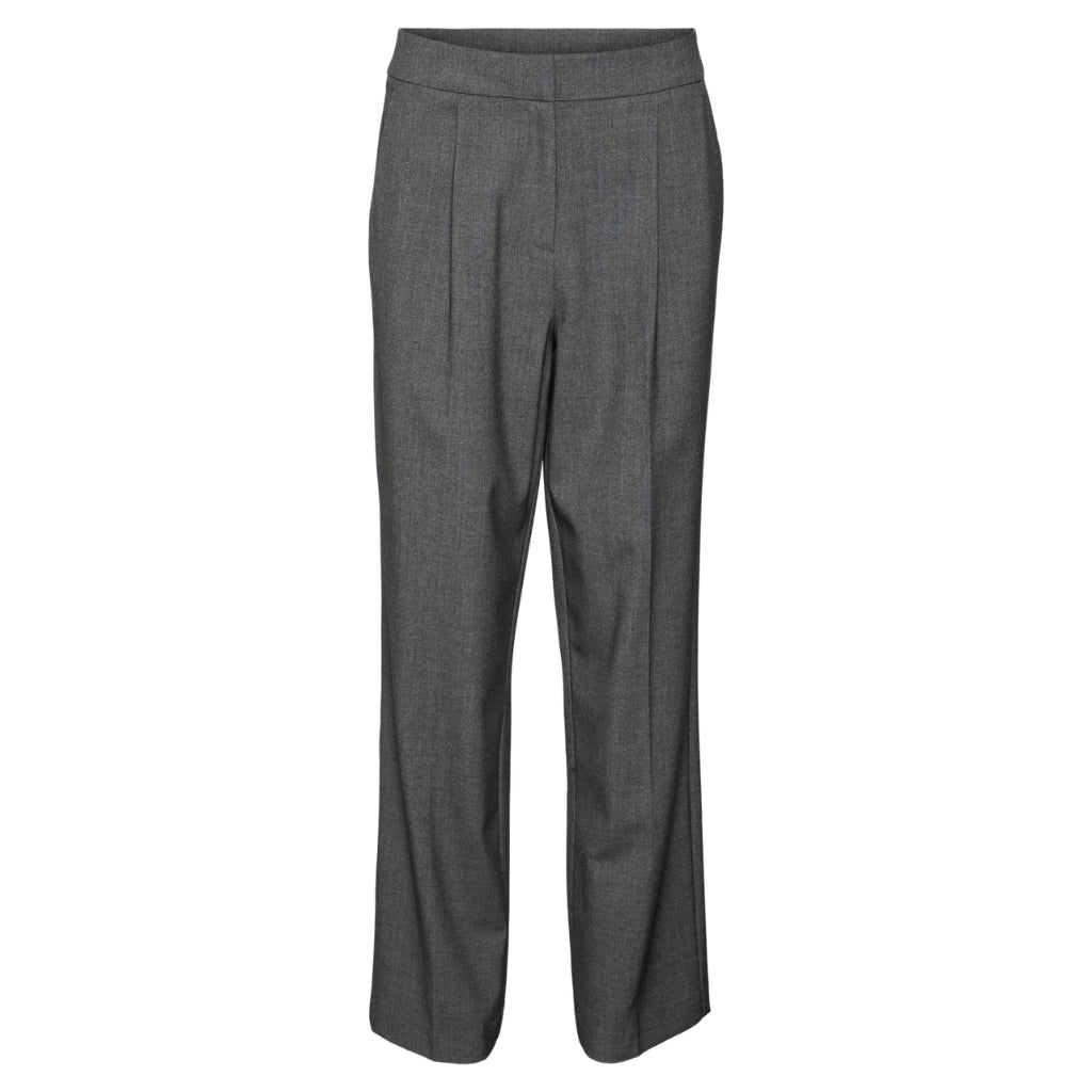 Vero Moda Dame Bukser Vmokava Dark Grey Melange