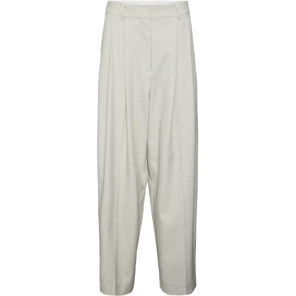 Vero Moda Dame Bukser Vmomari Light Grey Melange