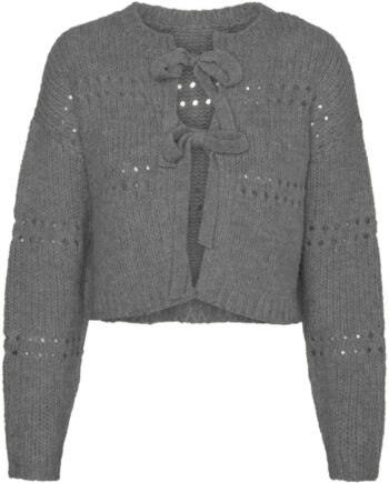 Vero Moda Dame Cardigan Vmadelina Medium Grey Melange