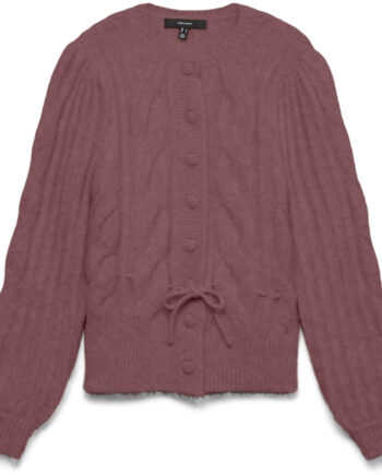Vero Moda Dame Cardigan Vmlisa Rose Brown Melange