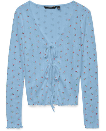 Vero Moda Dame Cardigan Vmmarie Airy Blue Cherry