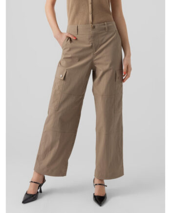 Vero Moda Dame Cargo Bukser Vmriley Desert Taupe