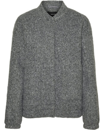 Vero Moda Dame Jakke Vmamber Medium Grey Melange