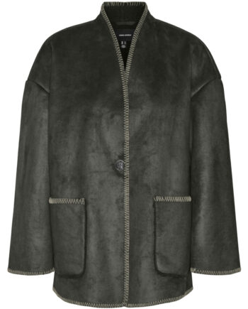 Vero Moda Dame Jakke Vmliva Peat Oatmeal Detail