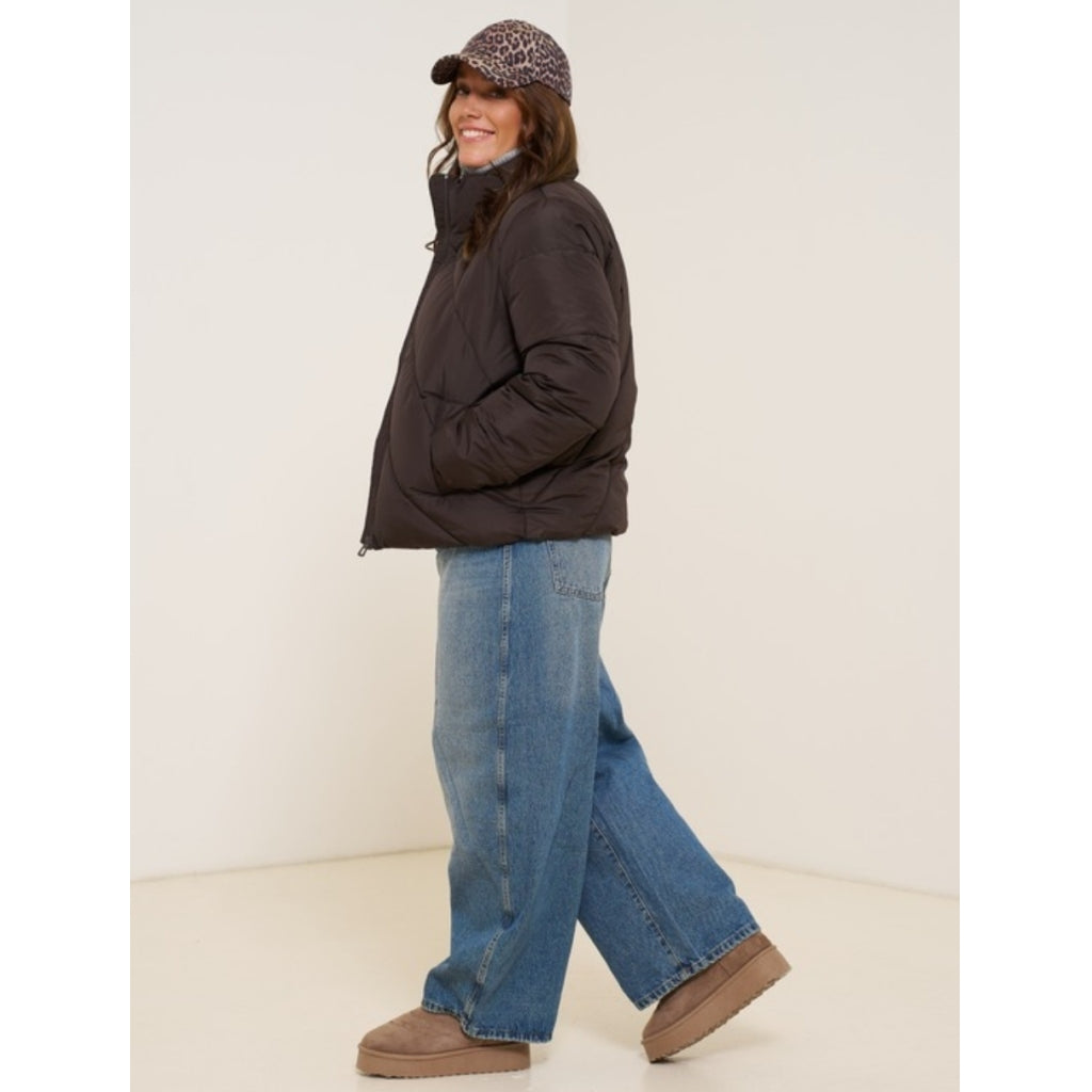 Vero Moda Dame Jakke Vmmillas Mia Chocolate Brown