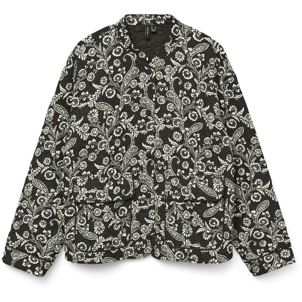 Vero Moda Dame Jakke Vmrita Black Snow White