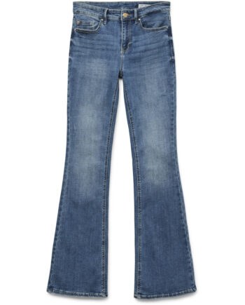 Vero Moda Dame Jeans Vmflash Medium Blue Denim