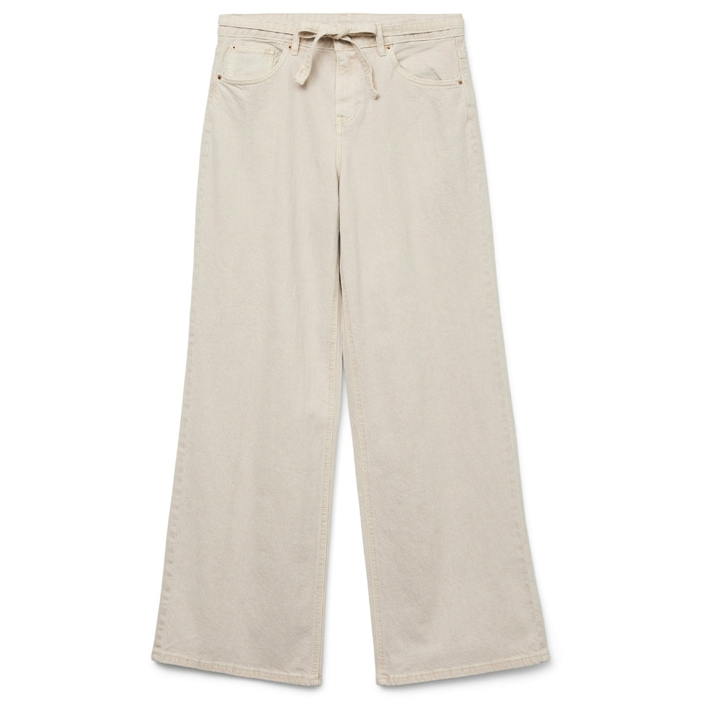 Vero Moda Dame Jeans Vmkarlie Ecru