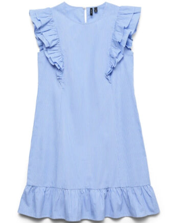 Vero Moda Dame Kjole Vmaila Little Boy Blue White