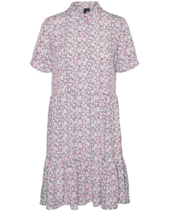 Vero Moda Dame Kjole Vmdina Phlox Pink Flowers