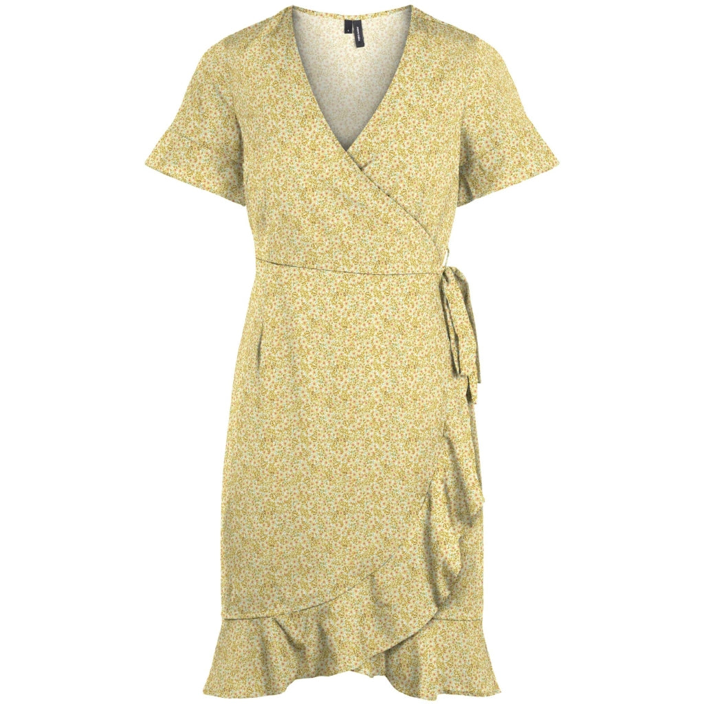Vero Moda Dame Kjole Vmhenna Birch Yellow Hollo