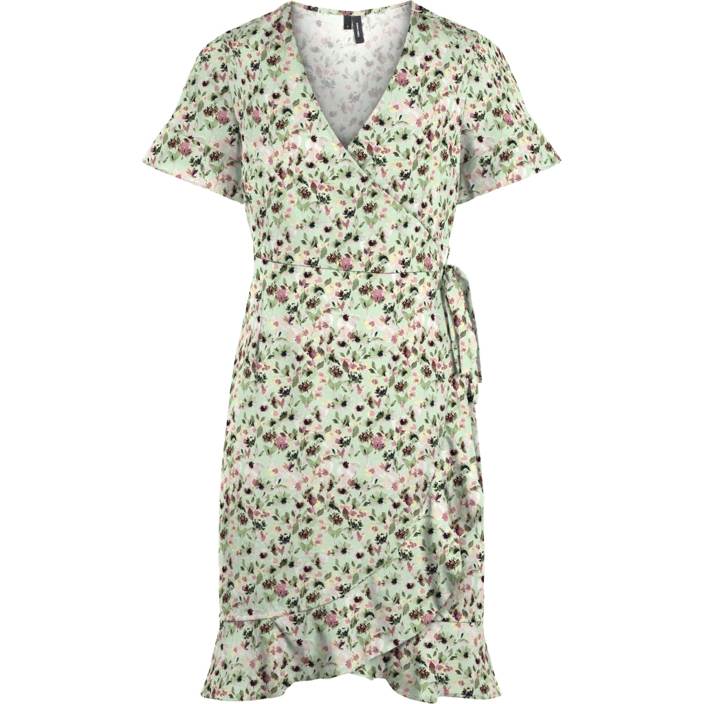 Vero Moda Dame Kjole Vmhenna Pastel Green Maddy