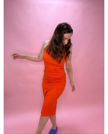 Vero Moda Dame Kjole Vmlavender Tangerine Tango