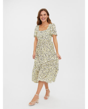 Vero Moda Dame Kjole Vmolea Lemon Meringue Olea