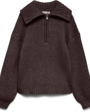 Vero Moda Dame Pullover Awulla Chocolate Plum