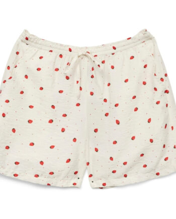 Vero Moda Dame Shorts Vmodette Snow White Strawberry    Dots