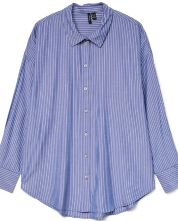 Vero Moda Dame Skjorte Vmnora Marlin Stripes Bright White