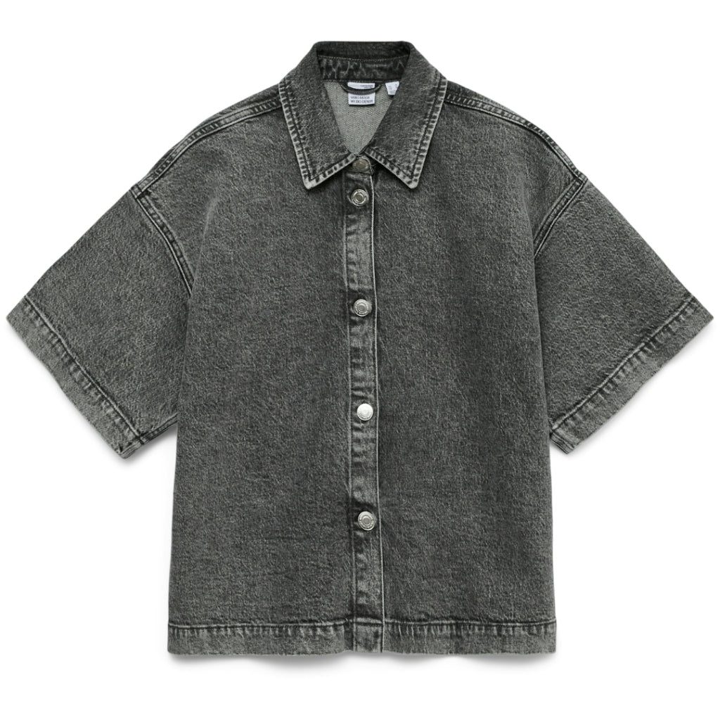 Vero Moda Dame Skjorte Vmtessa Medium Grey Denim