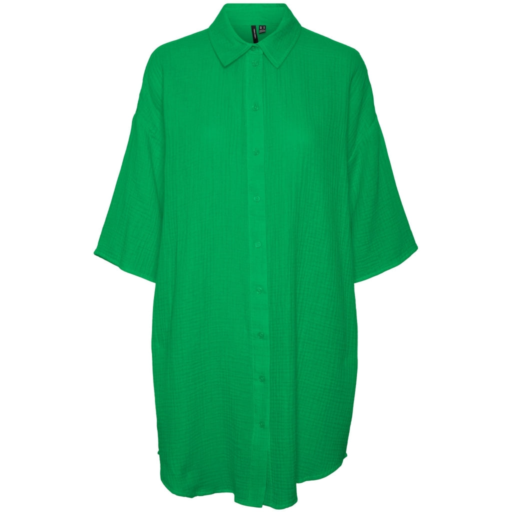 Vero Moda Dame Skjortekjole Vmnatali Bright Green