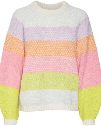 Vero Moda Dame Strik Vmcruz Birch    Skyway Tangerine Sachet Sulphur